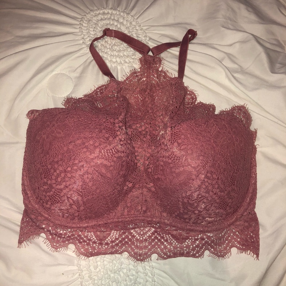 rose PINK bralette